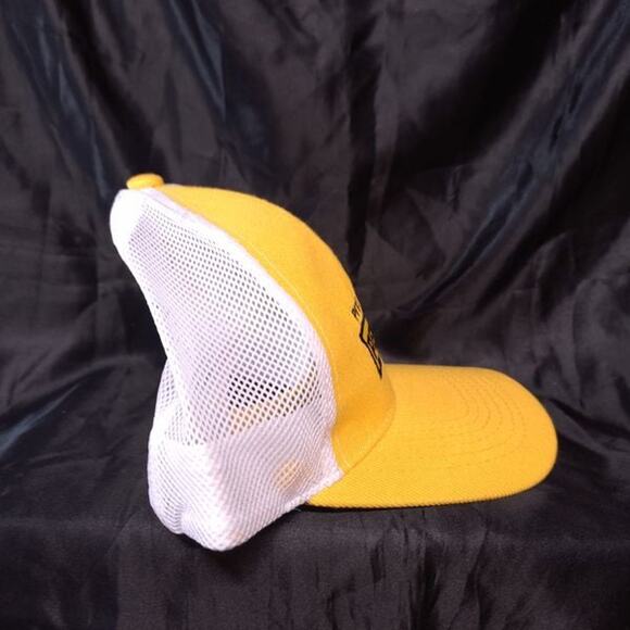 Pittsburgh Pa Penguins NHL Hockey Hat Ball Cap Mesh Trucker Adjustable Yellow - Picture 2 of 8